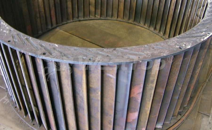 Static-blades-of-the-powder-classifier.jpg