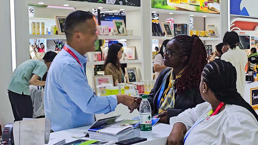 The company team communicates extensively with customers from African countries